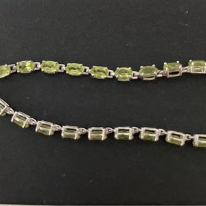 Peridot bracelet